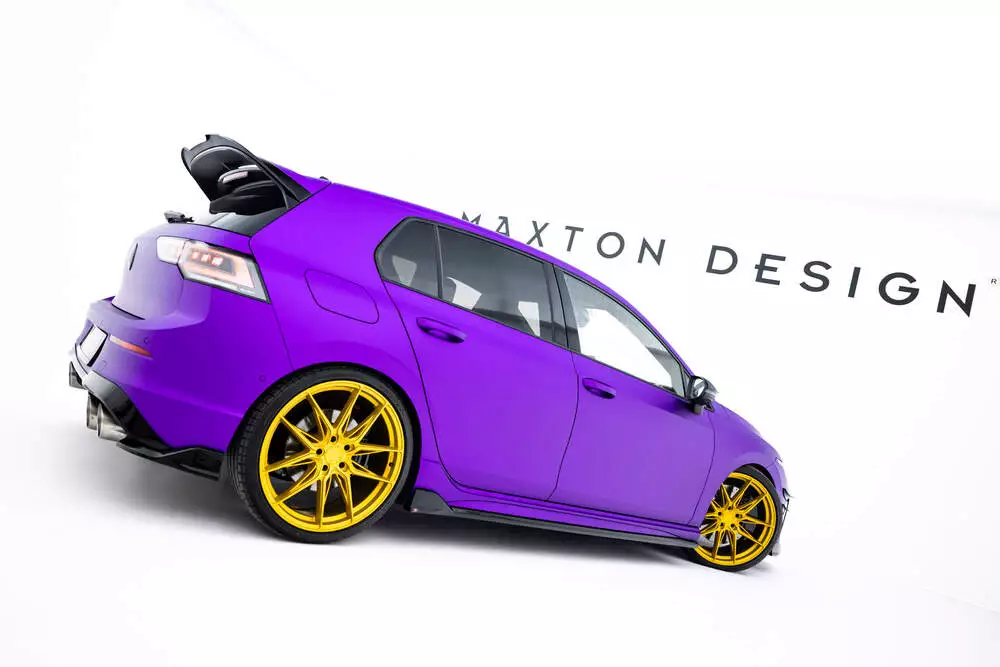 Side Skirts Diffusers V.4 Volkswagen Golf R Mk8 / Mk8 Facelift - Image 4