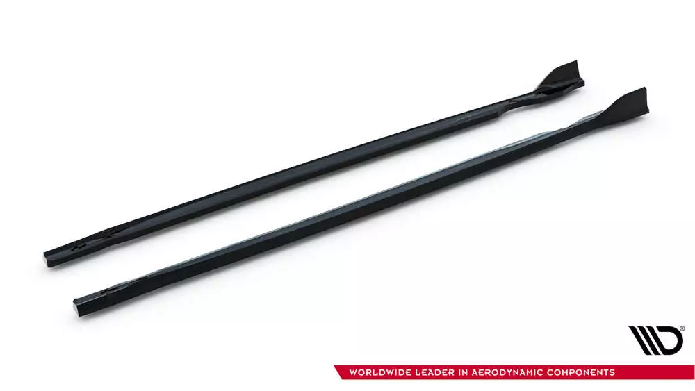 Side Skirts Diffusers V.4 Volkswagen Golf R Mk8 / Mk8 Facelift - Image 5