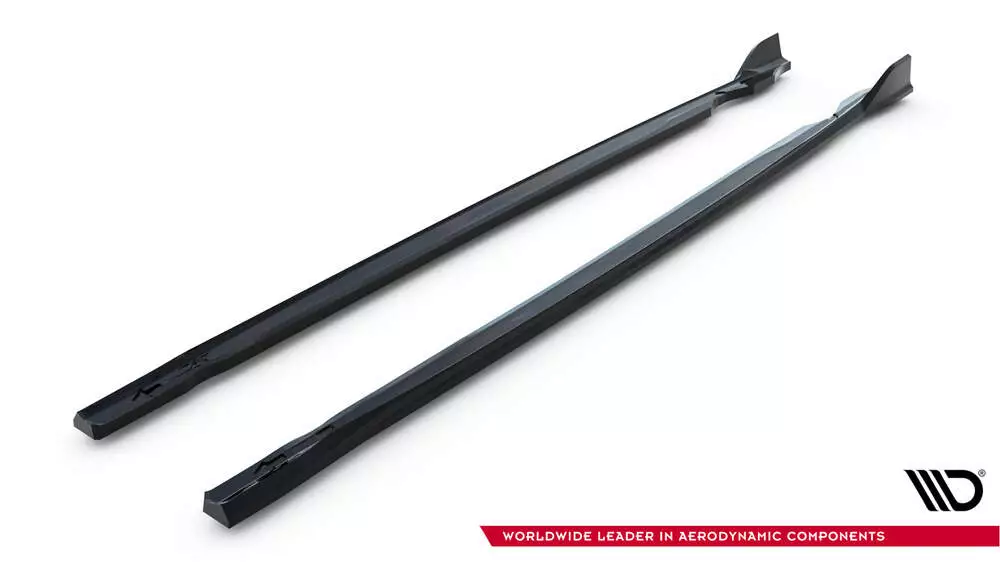 Side Skirts Diffusers V.4 Volkswagen Golf R Mk8 / Mk8 Facelift - Image 6