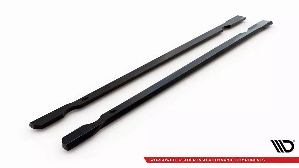 Side Skirts Diffusers V.4 Volkswagen Golf R / R-line Mk7 - Image 4