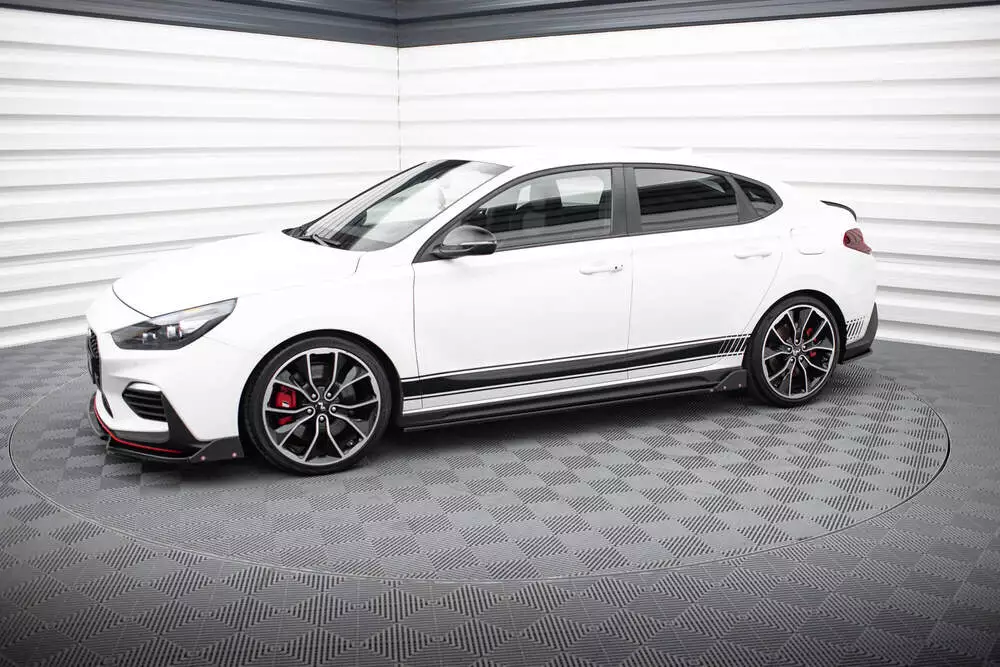 Side Skirts Diffusers V.5 + Flaps Hyundai I30 N Mk3 / Mk3 Fl Hatchback/fastback - Image 3