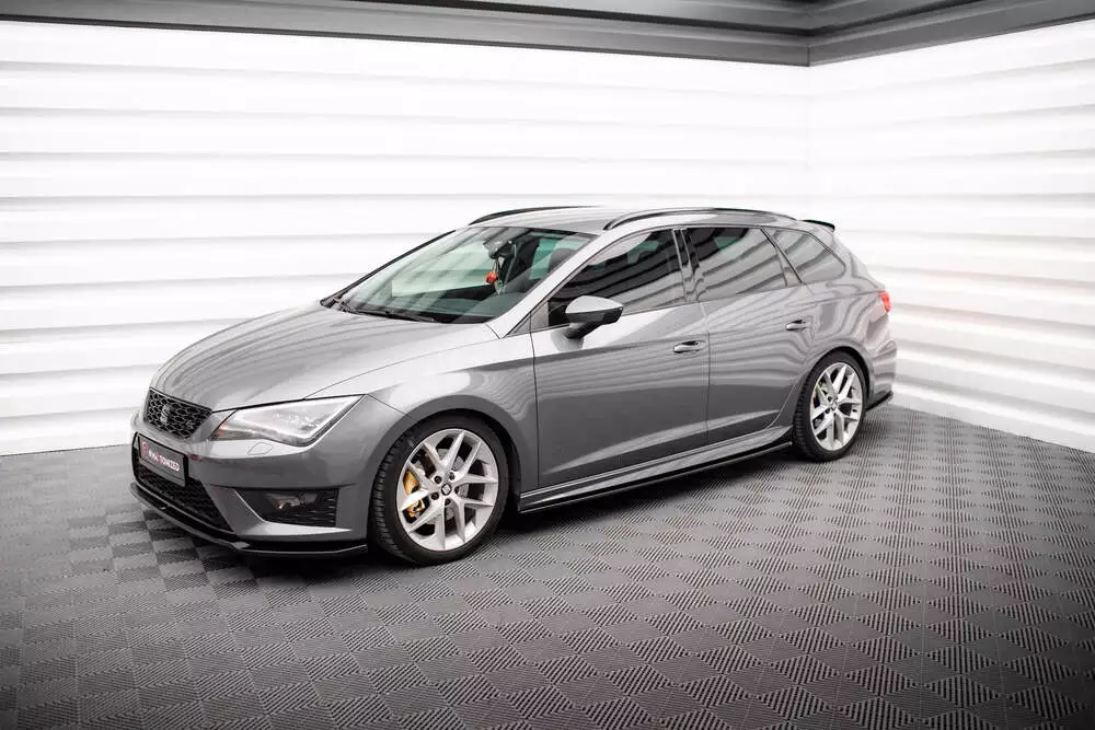 Side Skirts Diffusers V.5 Seat Leon Cupra / Fr / Standard Mk3 / Mk3 Facelift - Image 2