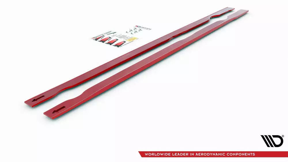 Side Skirts Diffusers Vw Golf 7 Gti Tcr - Image 11