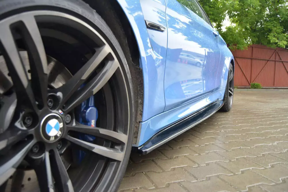 Side Skirts Diffusers V.1 Bmw M4 F82 - Image 3