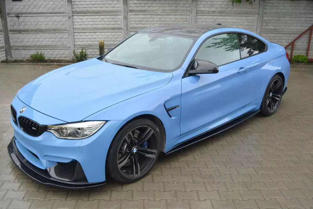 Side Skirts Diffusers V.1 Bmw M4 F82 - Image 4