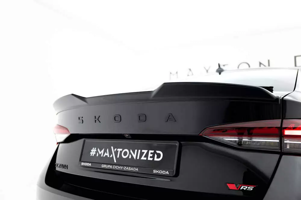Spoiler Cap 3d Skoda Octavia Rs / Sportline / Standard Liftback Mk4 / Mk4 Facelift