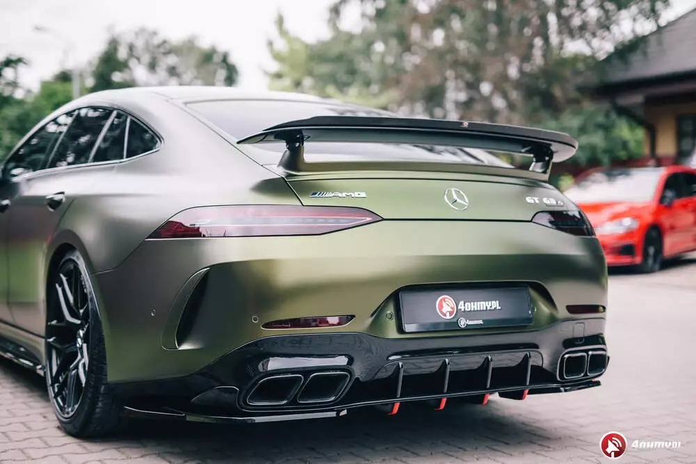 Spoiler Cap Mercedes-amg Gt 63 S 4 Door-coupe