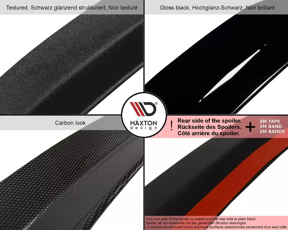 Spoiler Cap Renault Clio Mk3 Rs - Image 4