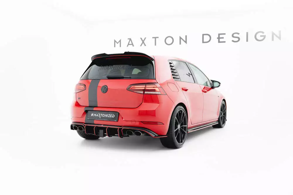 Spoiler Cap V.2 Volkswagen Golf 7 R / R-line / Gti - Image 4