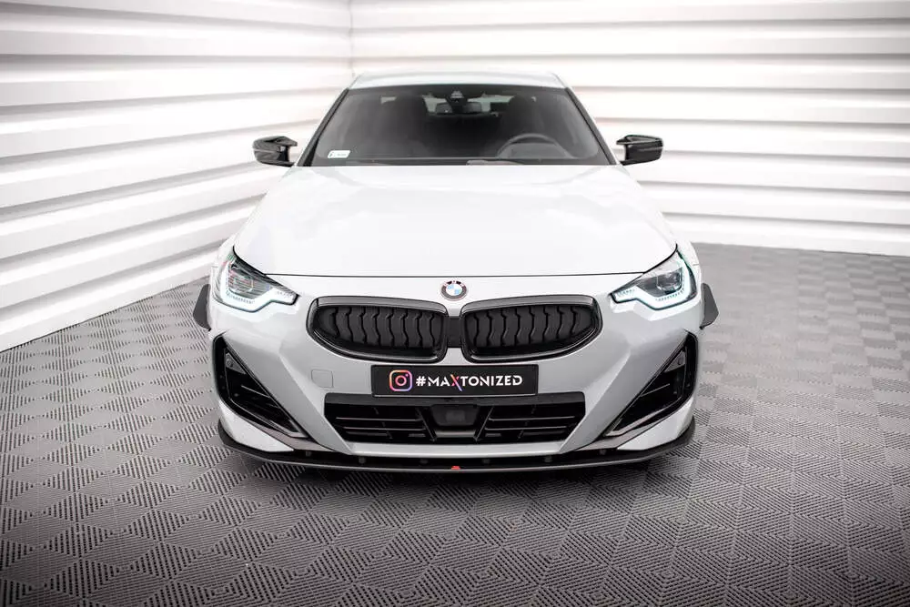 Street Pro Front Splitter Bmw 2 Coupe M-pack / M240i G42 - Image 2