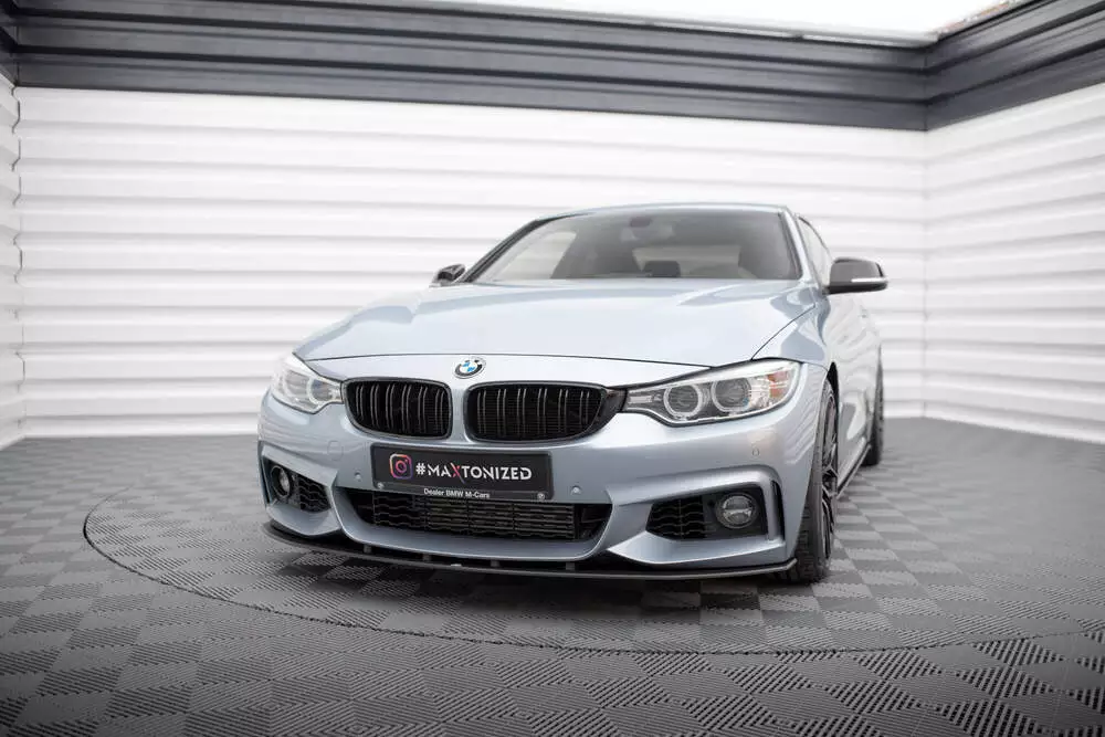 Street Pro Front Splitter Bmw 4 Coupe / Gran Coupe / Cabrio M-pack F32 / F36 / F33