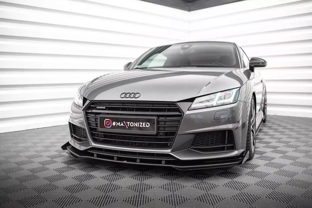 Street Pro Front Splitter + Flaps Audi Tt S / S-line 8s