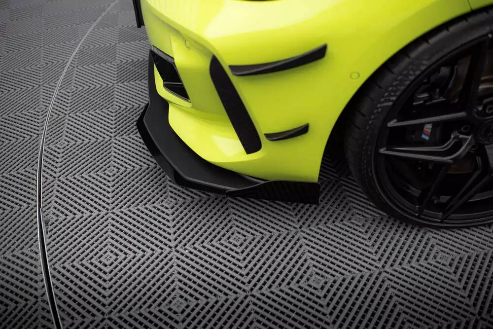 Street Pro Front Splitter + Flaps Bmw 1 M-pack / M135i / 128ti F40 - Image 4