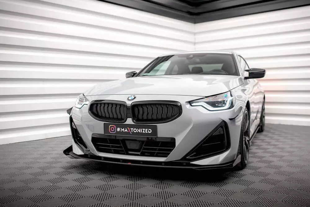 Street Pro Front Splitter + Flaps Bmw 2 Coupe M-pack / M240i G42