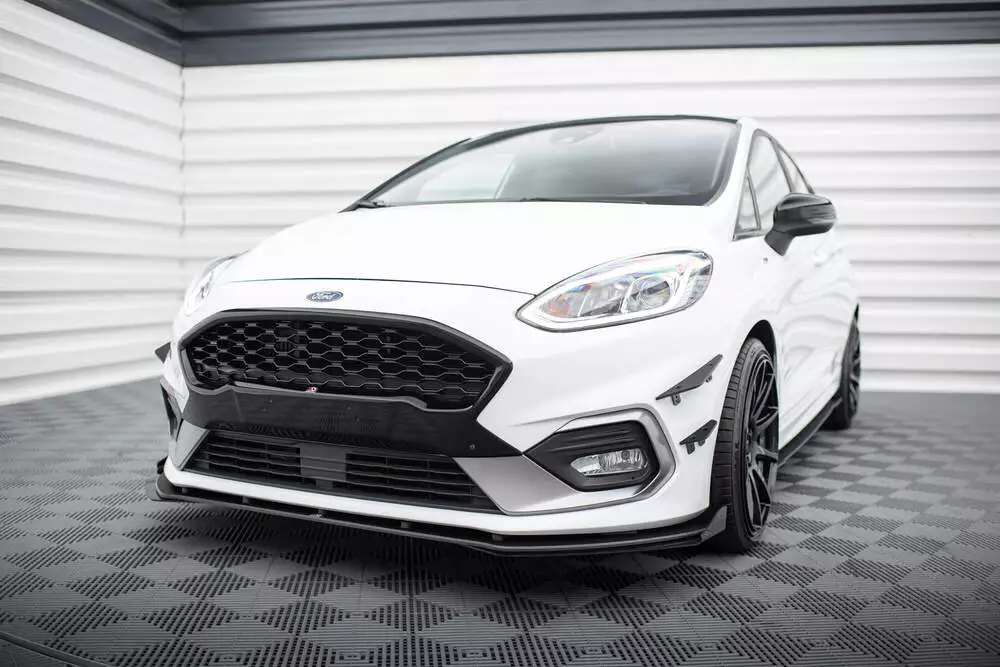 Street Pro Front Splitter + Flaps Ford Fiesta Mk8 St / St-line