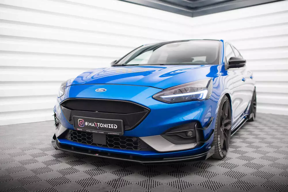 Street Pro Front Splitter + Flaps Ford Focus St / St-line Mk4