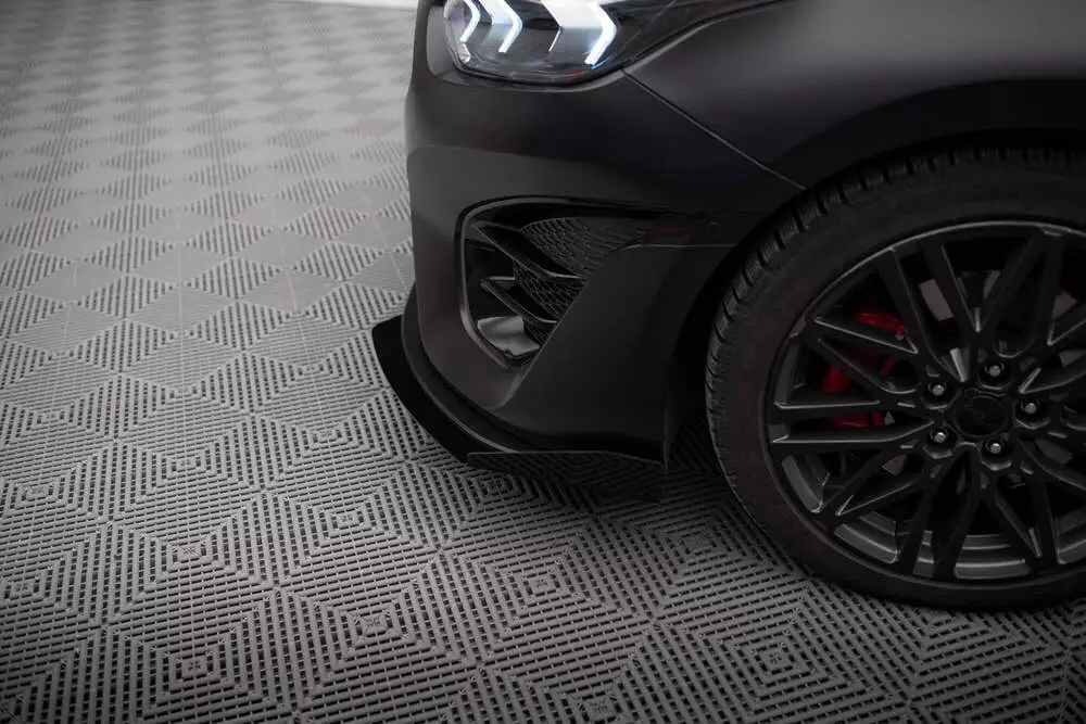 Street Pro Front Splitter + Flaps Kia Proceed Gt Mk3 Facelift / Ceed Gt / Gt - Line Mk1 Facelift - Image 2