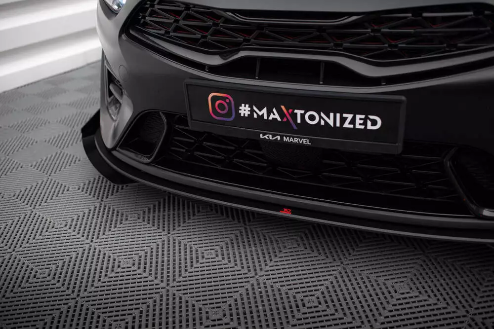 Street Pro Front Splitter + Flaps Kia Proceed Gt Mk3 Facelift / Ceed Gt / Gt - Line Mk1 Facelift - Image 4