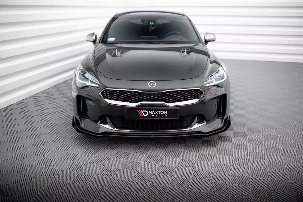 Street Pro Front Splitter + Flaps Kia Stinger Gt / Gt-line / Standard Mk1 - Image 2