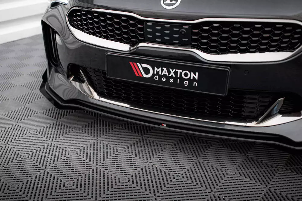 Street Pro Front Splitter + Flaps Kia Stinger Gt / Gt-line / Standard Mk1 - Image 4