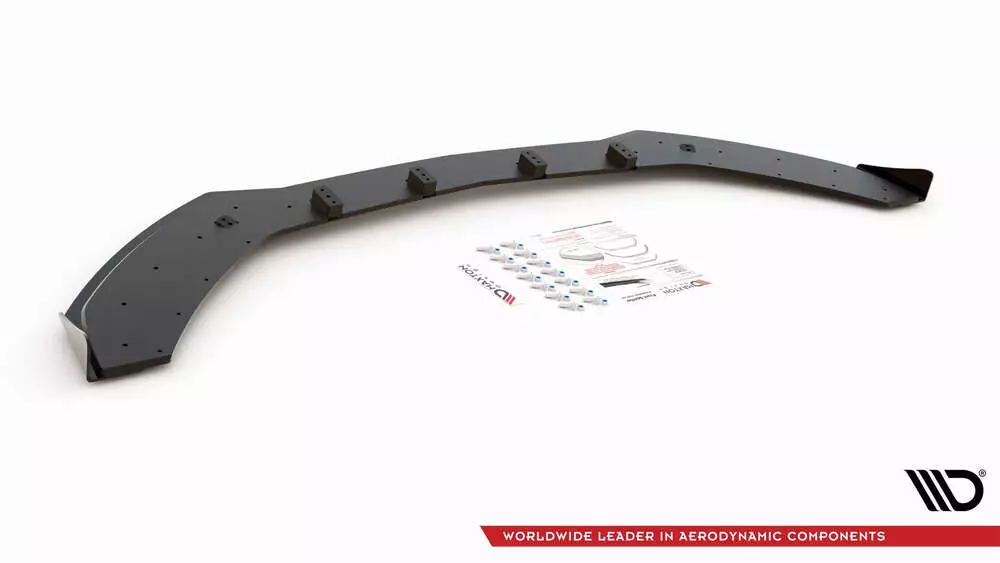 Street Pro Front Splitter + Flaps Mercedes-amg C43 Coupe C205 - Image 6