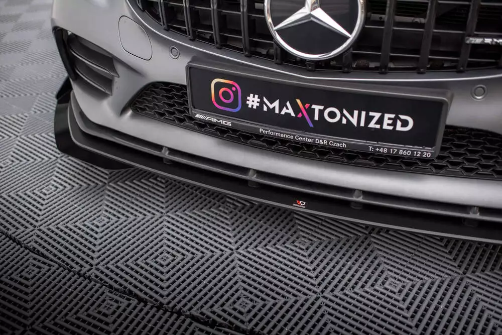 Street Pro Front Splitter + Flaps Mercedes-amg C43 Coupe / Cabrio C205 Facelift / A205 Facelift - Image 3