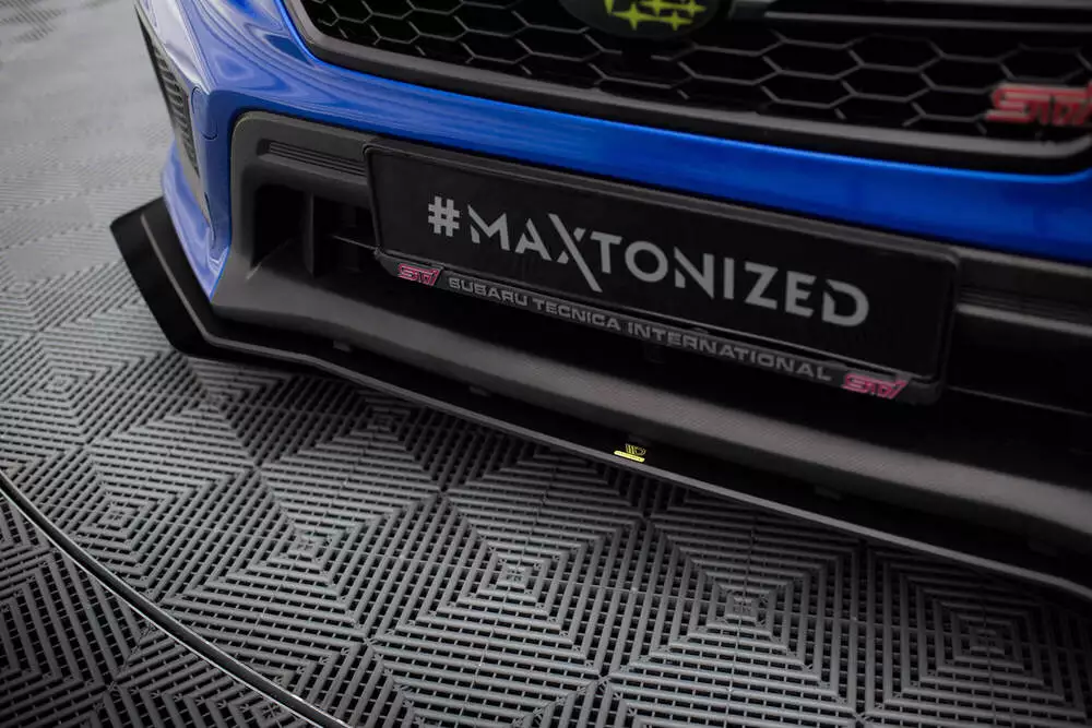 Street Pro Front Splitter + Flaps Subaru Wrx Sti Mk1 Facelift - Image 3