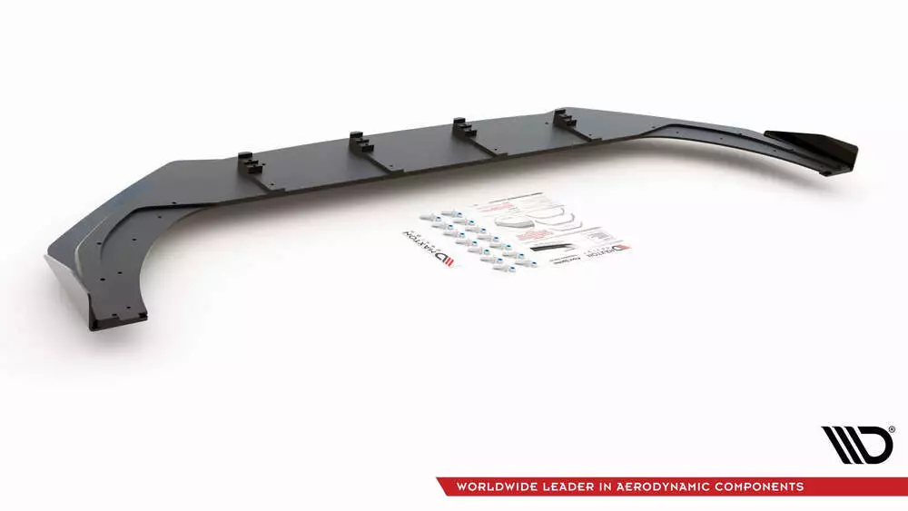 Street Pro Front Splitter + Flaps Volkswagen Golf Gti / Gte / Gtd / R-line Mk8 - Image 4