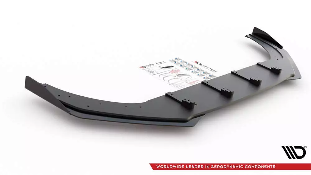 Street Pro Front Splitter + Flaps Volkswagen Golf Gti / Gte / Gtd / R-line Mk8 - Image 5