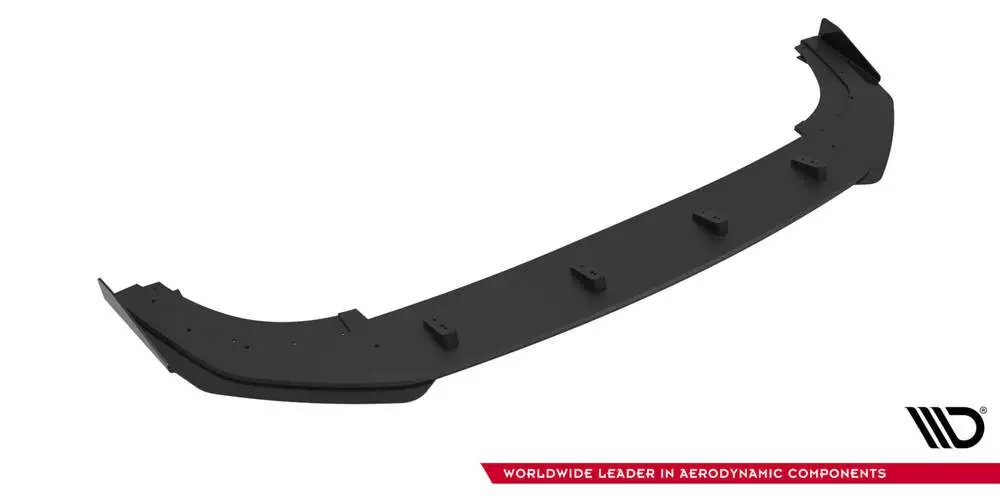 Street Pro Front Splitter + Flaps Volkswagen Golf Gti / Gte / R-line Mk8 Facelift - Image 5