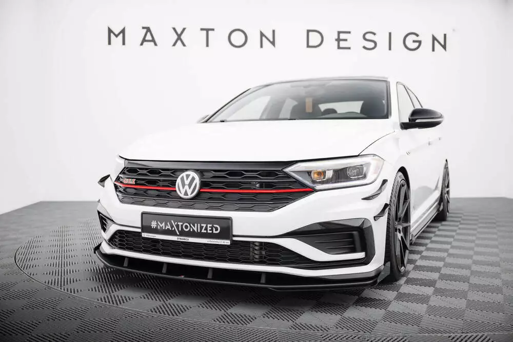 Street Pro Front Splitter + Flaps Volkswagen Jetta Gli Mk7