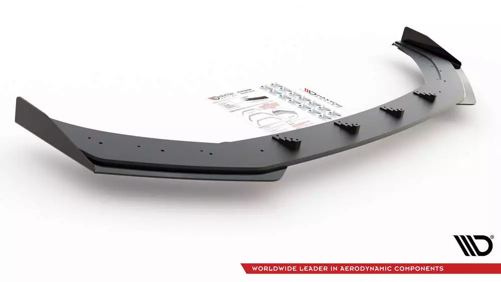 Street Pro Front Splitter + Flaps Volkswagen Polo Gti Mk6 - Image 5