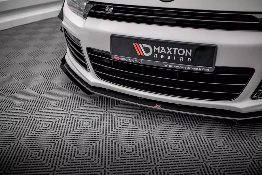 Street Pro Front Splitter + Flaps Volkswagen Scirocco R Mk3 - Image 3