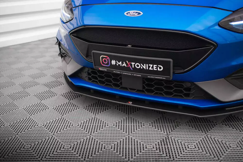 Street Pro Front Splitter Ford Focus St / St-line Mk4 - Image 3