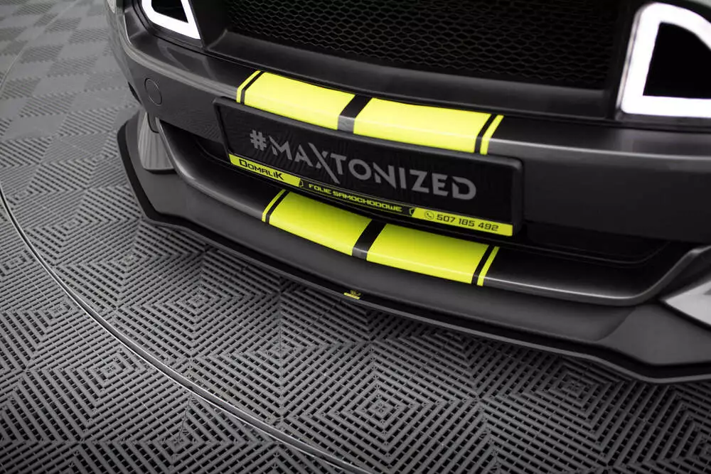 Street Pro Front Splitter Ford Mustang Gt Mk6 - Image 3