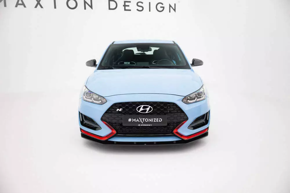Street Pro Front Splitter Hyundai Veloster N Mk2 - Image 2