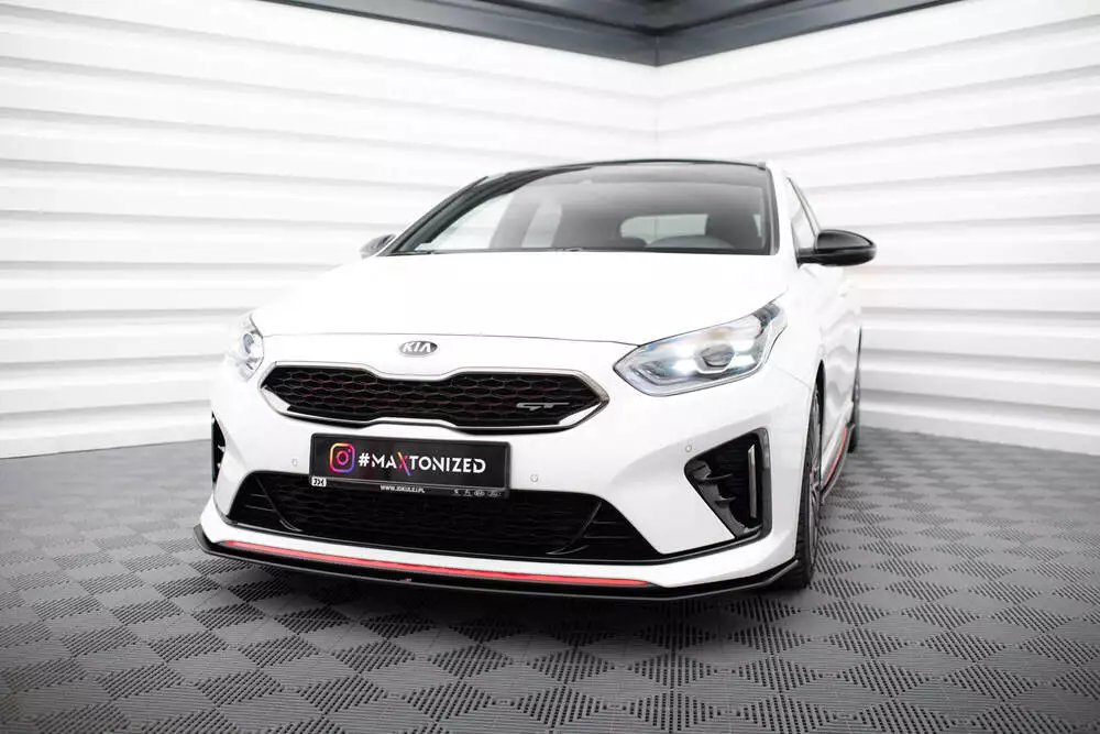Street Pro Front Splitter Kia Ceed Gt Mk3 / Proceed Mk1