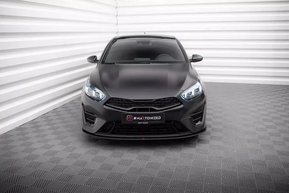 Street Pro Front Splitter Kia Proceed Gt Mk3 Facelift / Ceed Gt / Gt - Line Mk1 Facelift - Image 2