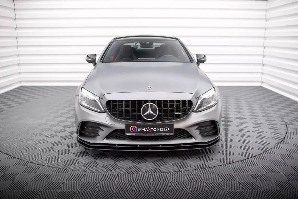 Street Pro Front Splitter Mercedes-amg C43 Coupe / Cabrio C205 Facelift / A205 Facelift - Image 2