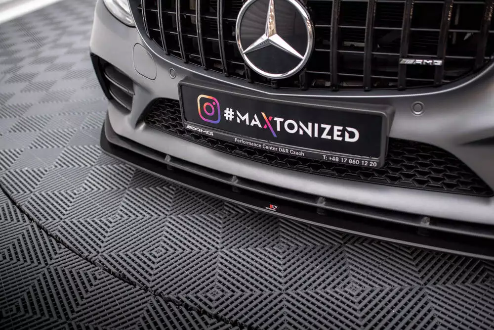 Street Pro Front Splitter Mercedes-amg C43 Coupe / Cabrio C205 Facelift / A205 Facelift - Image 3