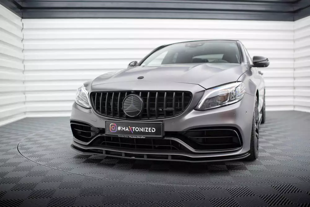 Street Pro Front Splitter Mercedes-amg C63 Sedan / Estate W205 Facelift