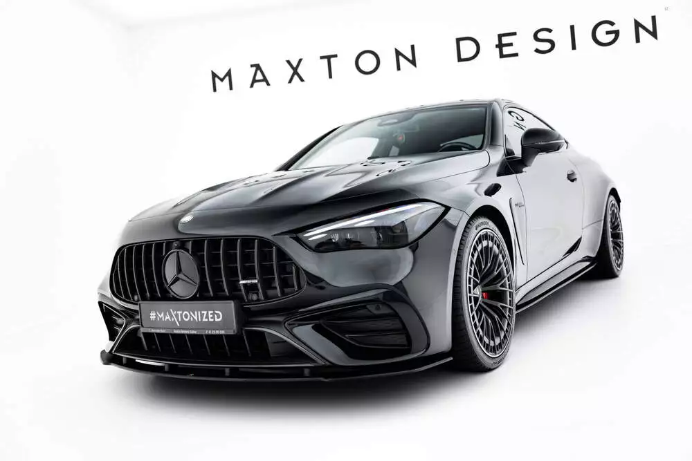 Street Pro Front Splitter Mercedes-amg Cle 53 C236 - Image 4