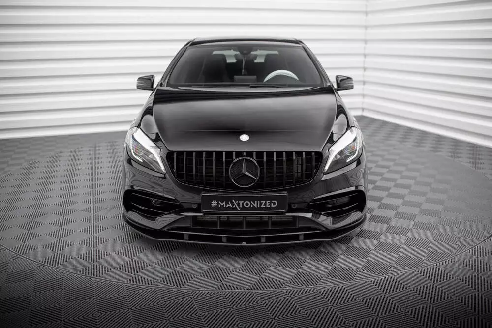 Street Pro Front Splitter Mercedes-benz A Amg-line W176 Facelift - Image 2