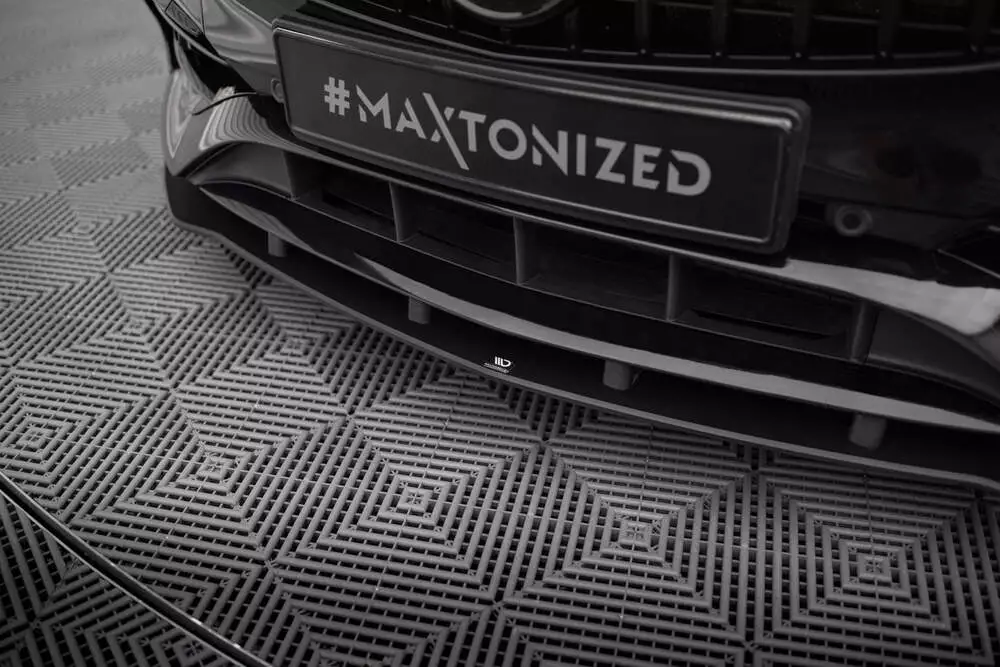 Street Pro Front Splitter Mercedes-benz A Amg-line W176 Facelift - Image 3