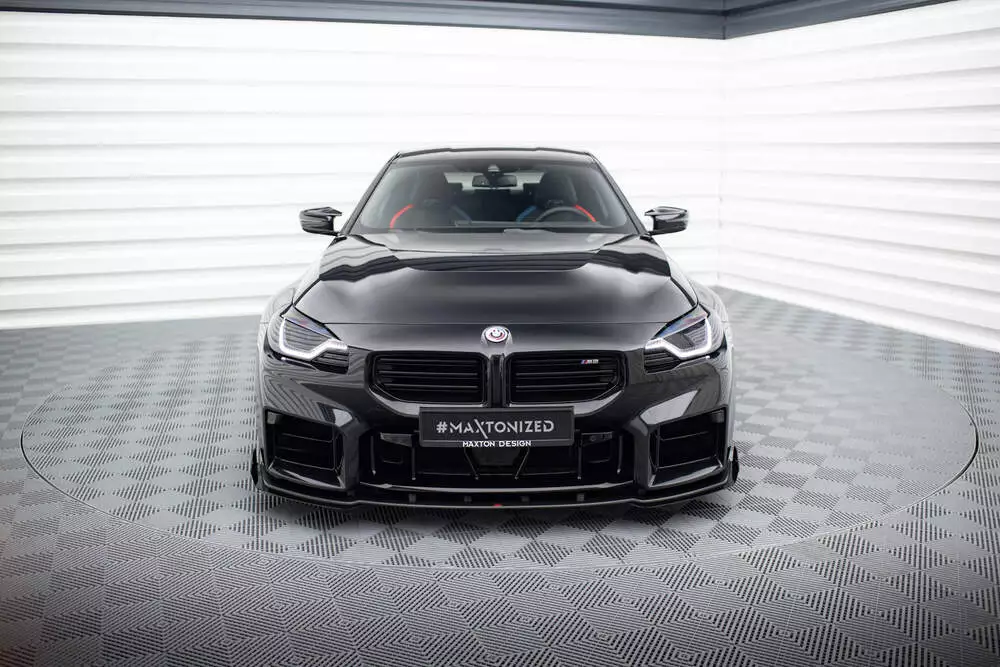 Street Pro Front Splitter V.1 + Flaps Bmw M2 G87 - Image 2