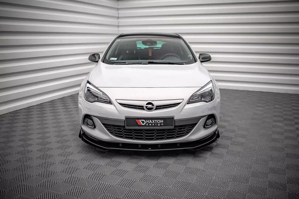 Street Pro Front Splitter V.1 + Flaps Opel Astra Gtc Opc-line J