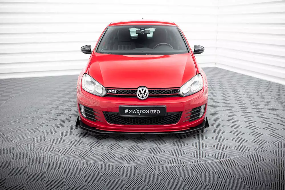 Street Pro Front Splitter V.3 + Flaps Volkswagen Golf Gti Mk6