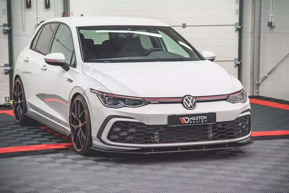 Street Pro Front Splitter Volkswagen Golf Gti / Gte / Gtd / R-line Mk8