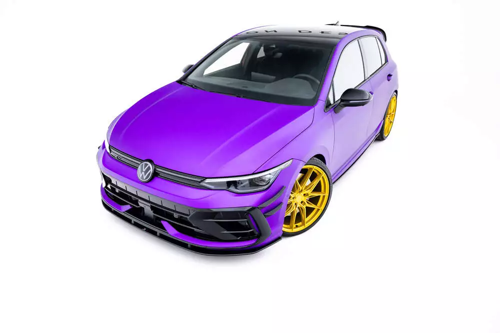 Street Pro Front Splitter Volkswagen Golf R Mk8 Facelift