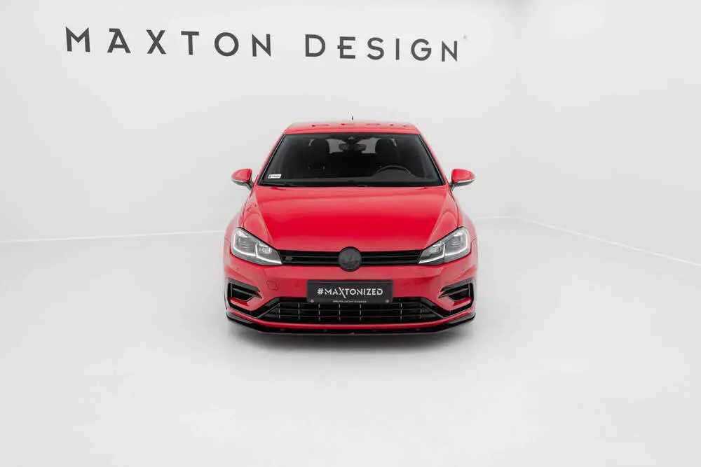 Street Pro Front Splitter Volkswagen Golf R / R-line Mk7 Facelift - Image 2